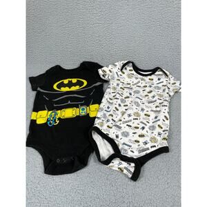 Batman Baby Set Of 2 One Pieces Size 24M